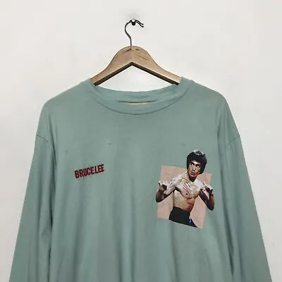 Buy Turquoise Bruce Lee X Shoe Palace Long Sleeve Graphic T Shirt - XXL • 25£