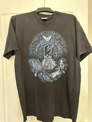 Buy Vintage Santana T-Shirt Men’s Large Black Size Large From A Concert 1999 • 30£