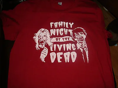 Buy Cool Family Night Of The Living Dead T-Shirt, Size Large, Great Shape! Zombie • 8.50£