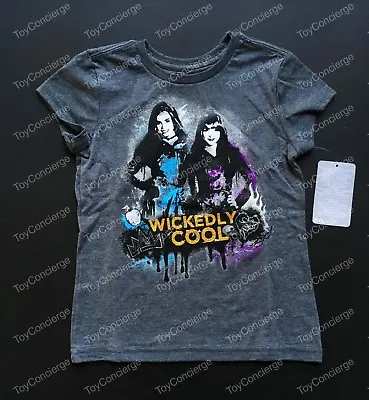 Buy ^ DISNEY Store TEE For Girls DESCENDANTS 2  Wickedly Cool  T-Shirt PICK Size NWT • 19.65£