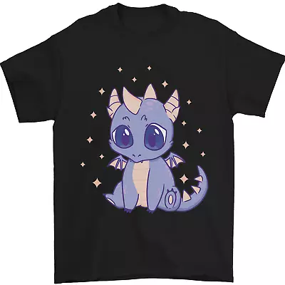 Buy Cute Kawaii Baby Dragon Mens T-Shirt 100% Cotton • 8.49£