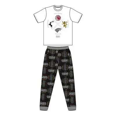 Buy Mens GAME OF THRONES  Pyjamas Pjs PJ Size MEDIUM  Nightwear Pajama Gift • 12.99£