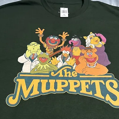 Buy XLarge Disney World Parks Muppets Kermit Fozzy Animal Ms Piggy Gonzo Tshirt New! • 33.14£