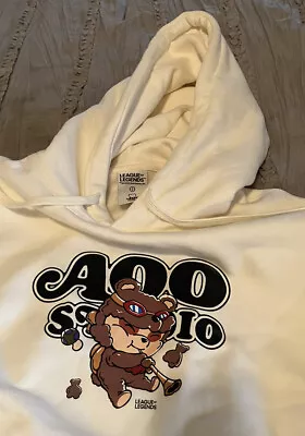 Buy LEAGUE OF LEGENDS Video Game AQO Riot Games 2021 Hoodie Size 2 Sweatshirt NEW • 40.15£