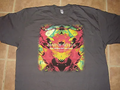 Buy BAND OF SKULLS Vintage 2009 NEVER WORN PROMO T Shirt For Darling CD Medium USA • 48.25£