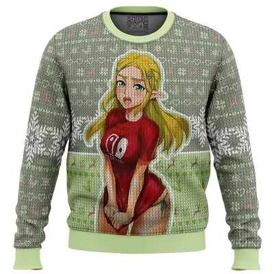 Buy Ahegao Zelda Ugly Christmas Sweater, S-5XL US Size, Christmas Gift • 33.13£