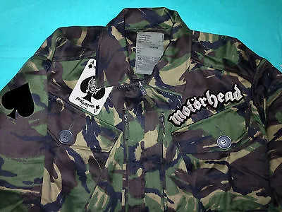 Buy Motorhead Ace Of Spades Camouflage Woodland Army Jacket War-Pig Road Crew Metal • 48.99£