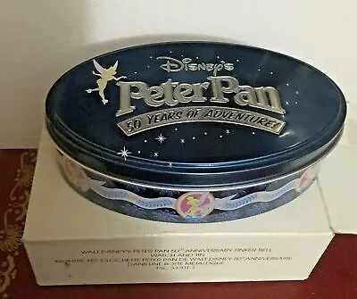 Buy Disney Peter Pan 50th Anniversary TinkerBell Watch Limited Edition New Tin Box • 36.99£