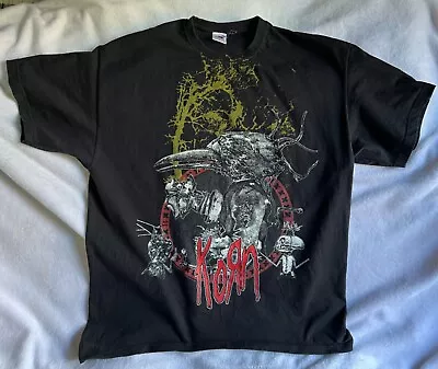 Buy Korn Untitled Official Xl Uk Tour Shirt Used Vintage • 20£