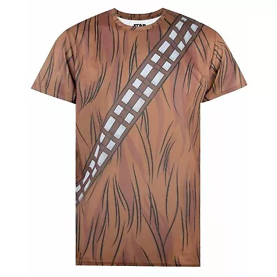 Buy Star Wars Mens Chewbacca Cosplay T-Shirt NS7374 • 14.39£