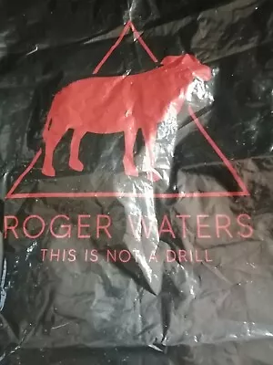 Buy Roger Waters 2023 This Is Not A Drill ~ European Tour ~ Plastic Merch Bag New • 15£