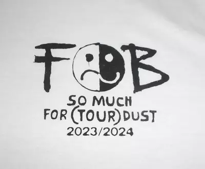 Buy * NEW * FALL OUT BOY  So Much For Tour Dust    Local Crew T Shirt White XL • 28.41£