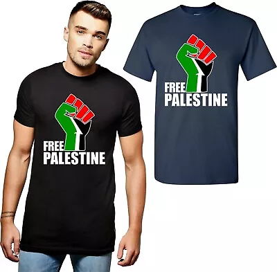Buy Free Palestine T-Shirt End Occupation Freedom Protest Tee Top UK • 10.99£