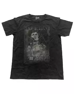 Buy David Bowie Live Poster Vintage Finish T Shirt • 16.95£