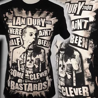 Buy Ian Dury Blockheads 100% Unique Punk  T Shirt Medium  Bad Clown Clothing • 16.99£
