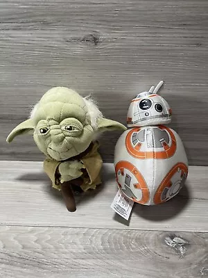 Buy Star Wars Plush Yoda Older And BB-8 Lot Of 2 Small Collectible Official Merch • 23.74£
