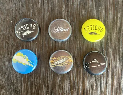 Buy Atticus Clothing Button Lot. 6 Vintage Buttons All 1/2”. Blink-182 RARE. • 28.35£