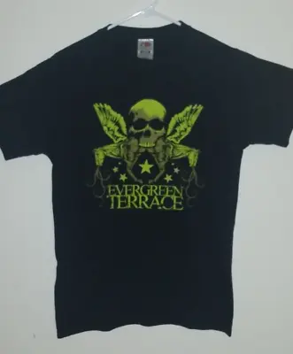 Buy  Evergreen Terrace  Skull Sz S Black Shirt   E006 • 28.41£
