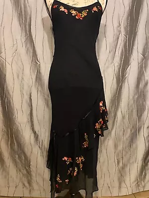 Buy Vintage Betsey Johnson New York Black Label Black Sheer Dress Size 10 Rare Y2K • 132.30£