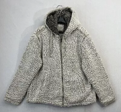 Buy Altar'd State Fleece Full Zip Sherpa Size Medium Women’s Hoodie Jacket • 14.17£