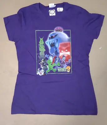 Buy Luigi’s Mansion 3 Nintendo Graphic Purple Unisex Cotton T Shirt Size Small • 15.44£