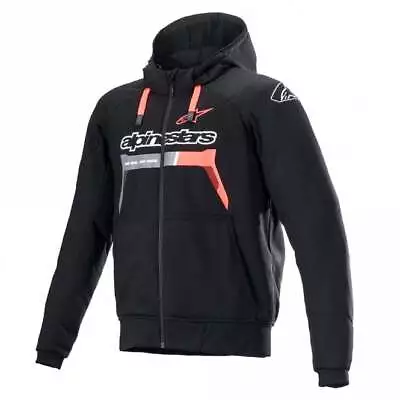 Buy Alpinestars Men's Jacket, Hoodie - Chrome Ignition (Black/Red/Fluo) • 199.49£