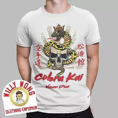 Buy Cobra Kai T-Shirt Karate Kid Retro Tee Miyagi Dojo Movie TV Cool Japan Fighter • 6.99£