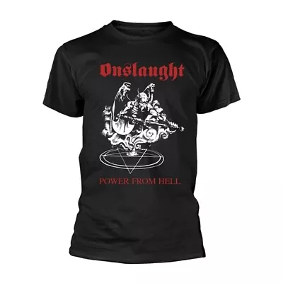 Buy ONSLAUGHT - POWER FROM HELL - Size XL - New T Shirt - J72z • 22.55£