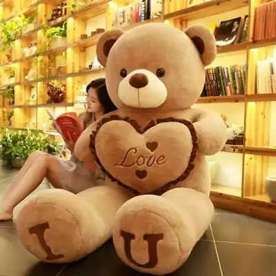 Buy Large Bear Teddy Bear Giant Teddy Bears Big Soft Plush Toys 80cm/100cm/120cm New • 37.34£