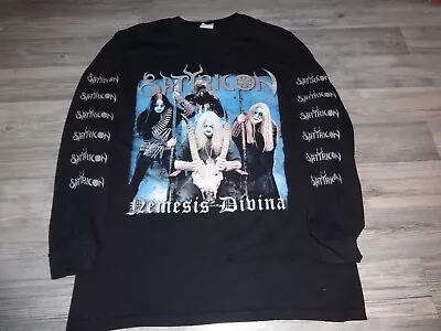 Buy Satyricon Old Rar LS Shirt Black Metal Emperor Darkthrone Zyklon (M) • 56.63£