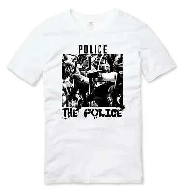 Buy Police The Police Anti Police Brutality Protest T Shirt White • 16.49£
