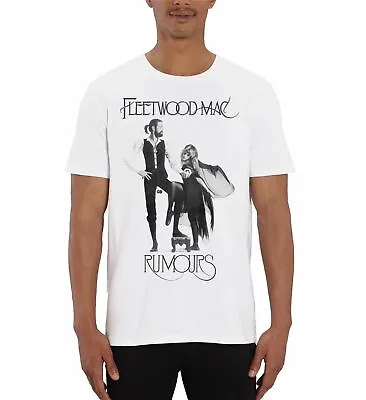 Buy Fleetwood Mac Rumours Men's White T-Shirt  • 22£