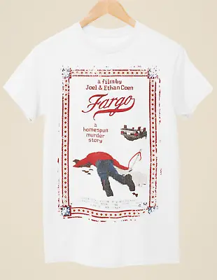 Buy Fargo - Movie Poster Inspired Unisex White T-Shirt • 14.99£