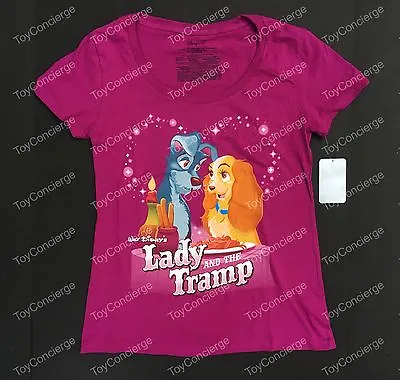 Buy DISNEY Store TEE For Women Disney's LADY AND THE TRAMP TShirt Choose Size NWT • 28.30£