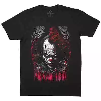 Buy Scary Clown T-Shirt Horror It Pennywise Whiteface Monster Mask Haunted Evil E227 • 11.99£