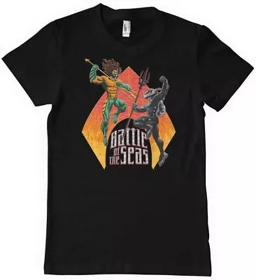 Buy Aquaman T-Shirt Battle Of The Seas T-Shirt WB-1-AQLK003-DTF871 • 29.23£
