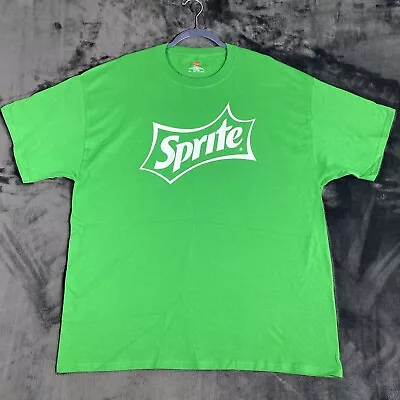 Buy Coca Cola Adult Sprite Green T-shirt Size XL • 9.11£