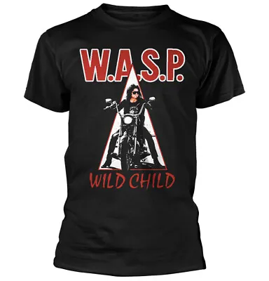 Buy WASP Wild Child Shirt T Shirt S M L XL XXL Tshirt Metal Band T-Shirt Official • 25.28£