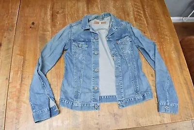 Buy Levi Blue Denim Jacket - Size UK Medium • 9£