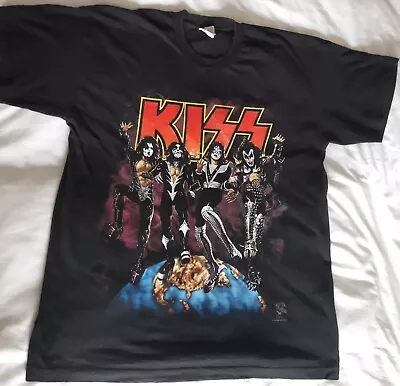 Buy Kiss Alive Worldwide 1996 Tour Tee-shirt - Birmingham  Size L • 75£