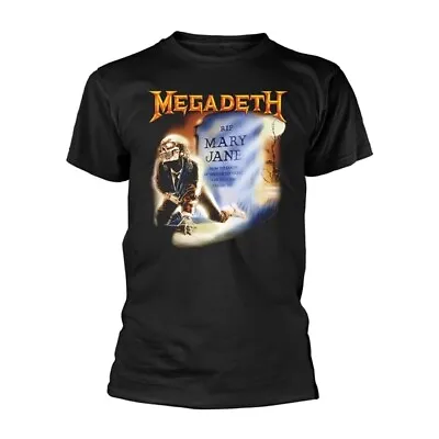 Buy Megadeth Mary Jane T-shirt, Front & Back Print • 18.90£