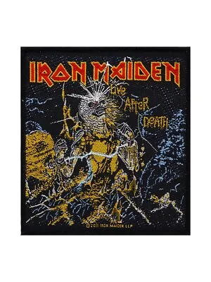 Buy IRON MAIDEN Standard Patch: LIVE AFTER DEATH IN RETAIL PACK Album Official Merch • 4.30£