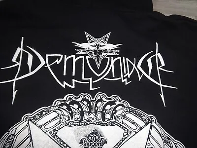 Buy Demoniac Hoodie Black Metal Immortal Gorgoroth Xasthur Judas Iscariot Baltak XXL • 47.25£