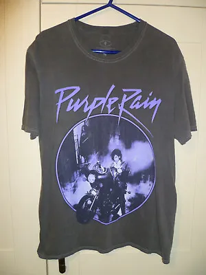 Buy Prince And The Revolution - Original  Purple Rain  Dark Grey T-shirt (s) • 7.99£