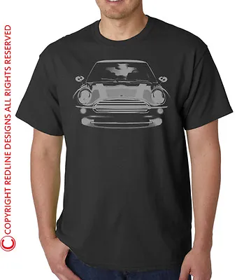 Buy Mini Cooper Car Mens Organic Cotton T-Shirt Eco Friendly Gift Birthday Christmas • 10.34£