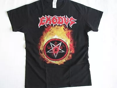 Buy Exodus Original 2018 European Tour T-Shirt Thrash Metal Slayer Testament • 42£