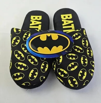 Buy Batman Mule Slip On  Slippers Uk 8-10 Mens Unisex NEW With Tags  • 12£