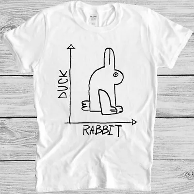 Buy Duck Rabbit Design Funny Saying Cool Gift Present Tee T Shirt 4041 • 6.35£