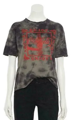 Buy NWT Juniors' Enjoy Coca-Cola Cropped Gray Tie Dye Shirt Size S Small • 7.52£