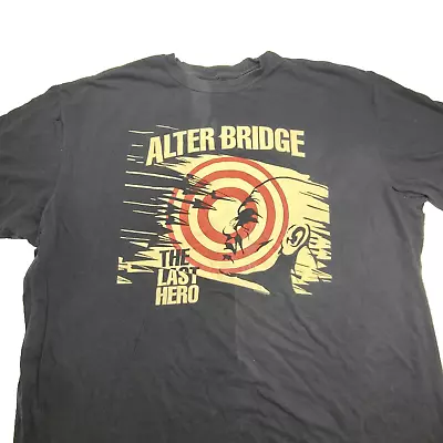 Buy Alter Bridge Shirt Adult SIZE 2XL Black Rock Band Creed Music Merch Metal Y2K • 14.53£